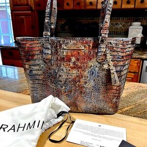 Brahmin Asher Tote in Cedar